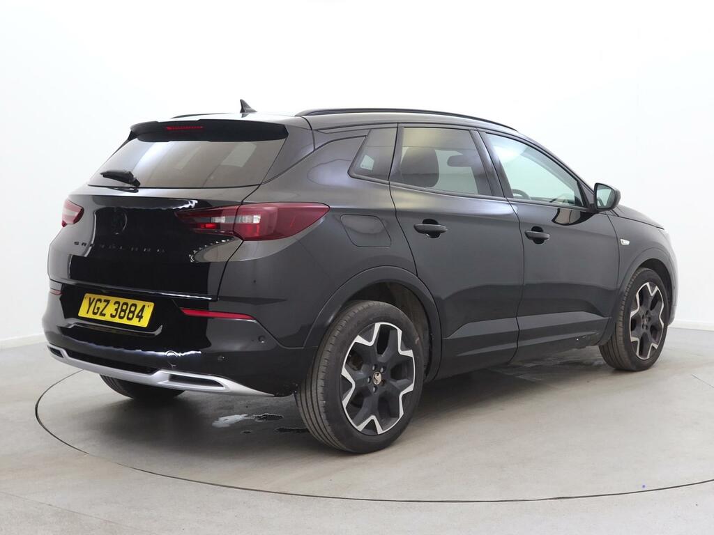 Vauxhall Grandland 1.2 Turbo Ultimate YGZ3884 Black #5