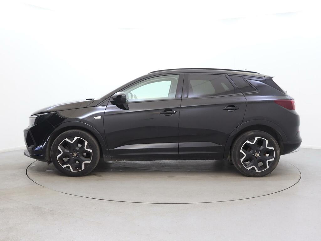 Vauxhall Grandland 1.2 Turbo Ultimate YGZ3884 Black #4