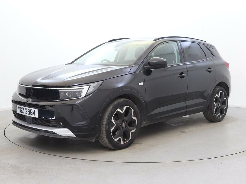 Vauxhall Grandland 1.2 Turbo Ultimate YGZ3884 Black #3