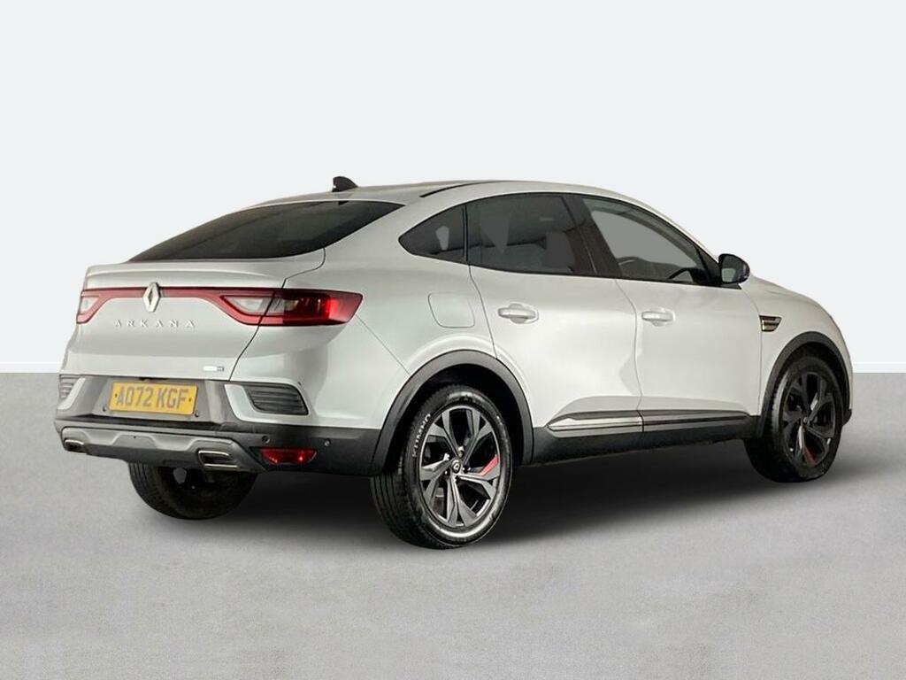 Renault Arkana 1.6 E-tech Hybrid 145 R.s. Line AO72KGF White #3