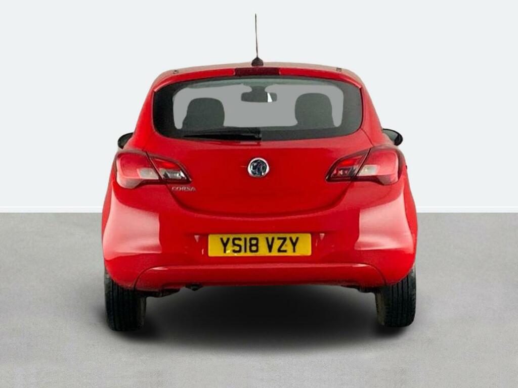 Vauxhall Corsa 1.4 75 Energy YS18VZY Red #4