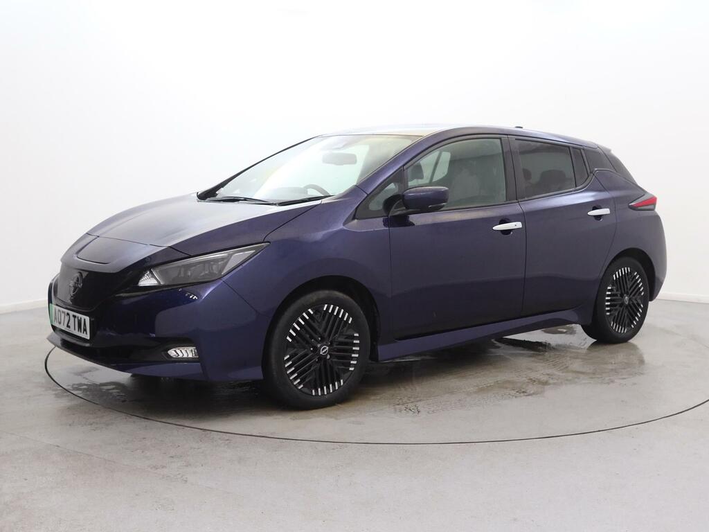Nissan Leaf 110Kw Tekna 39Kwh AO72TWA Blue #3