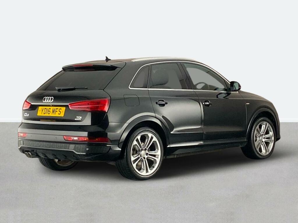 Audi Q3 2.0 Tdi 184 Quattro S Line Plus S Tronic YD16MFS Black #3