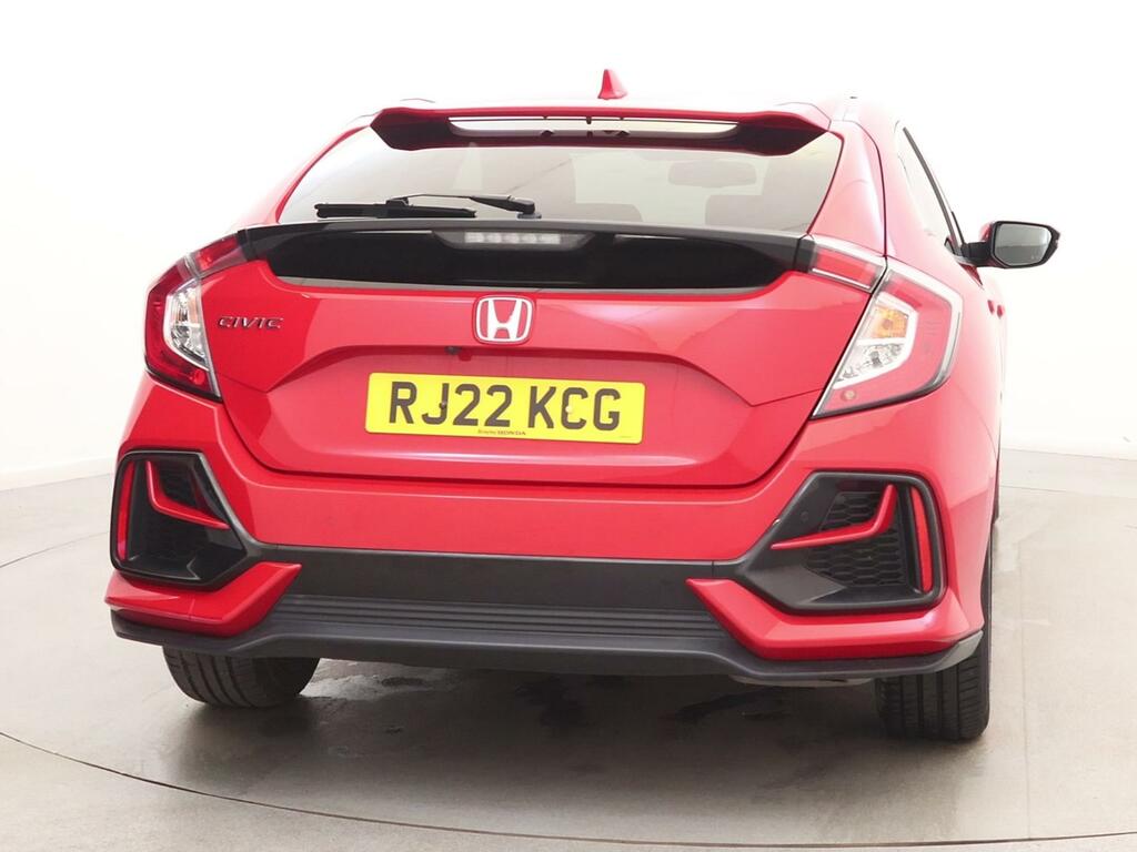 Honda Civic 1.0 Vtec Turbo 126 Ex Cvt Tech Pack Red #6
