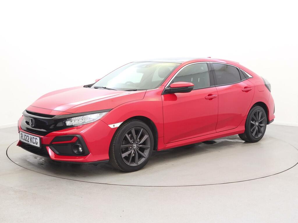 Honda Civic 1.0 Vtec Turbo 126 Ex Cvt Tech Pack Red #3