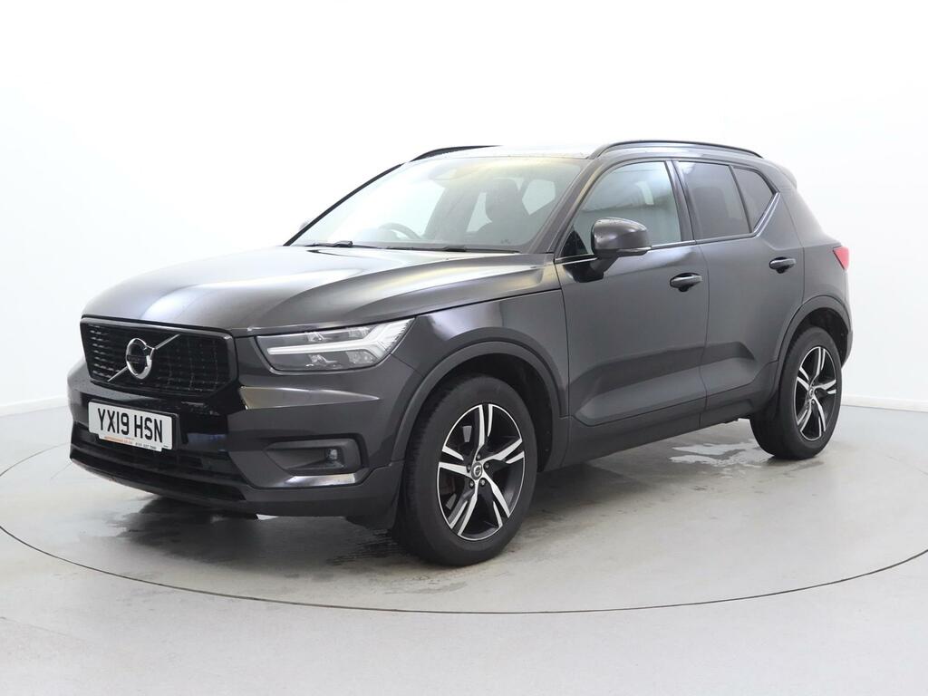 Volvo XC40 2.0 T4 R Design Awd Geartronic YX19HSN Black #3