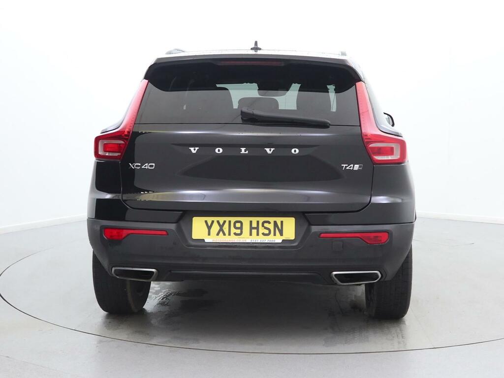 Volvo XC40 2.0 T4 R Design Awd Geartronic YX19HSN Black #6