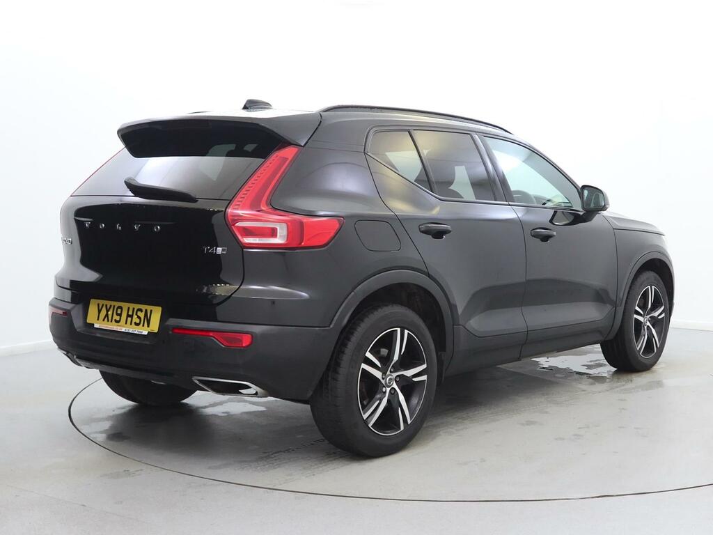 Volvo XC40 2.0 T4 R Design Awd Geartronic YX19HSN Black #5
