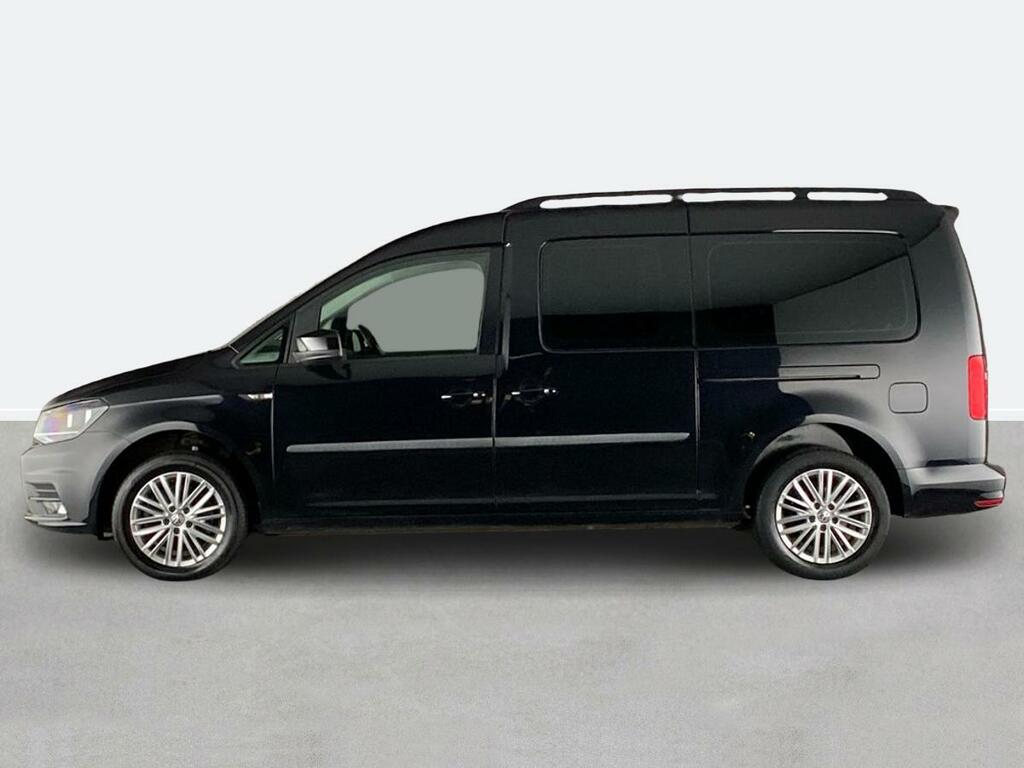 Volkswagen Caddy Maxi Life 2.0 Tdi Black #6