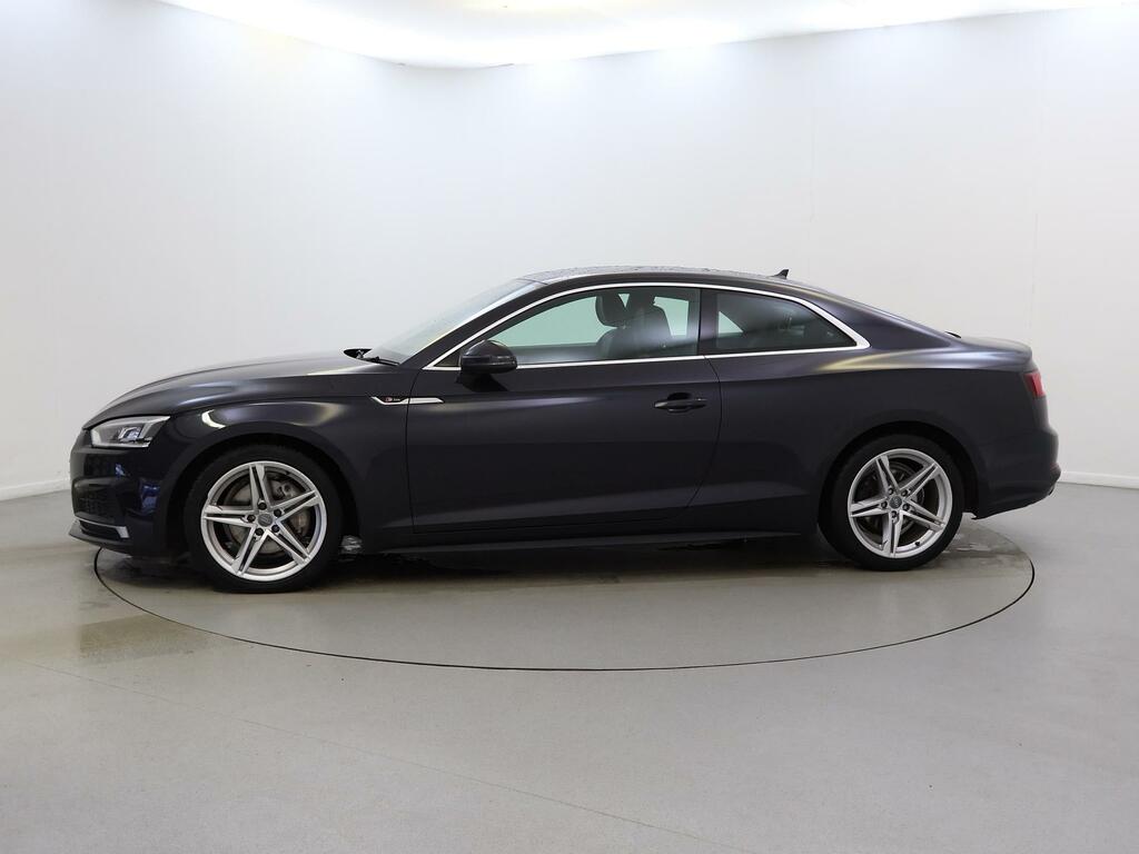 Audi A5 2.0 Tdi Ultra S Line S Tronic MW67RNX Blue #4