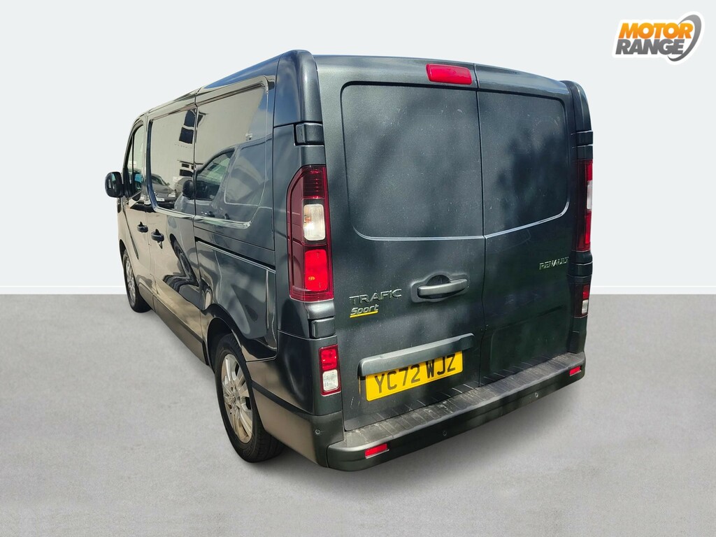 Renault Trafic Sl28 Blue Dci 130 Sport Van YC72WJZ Grey #4