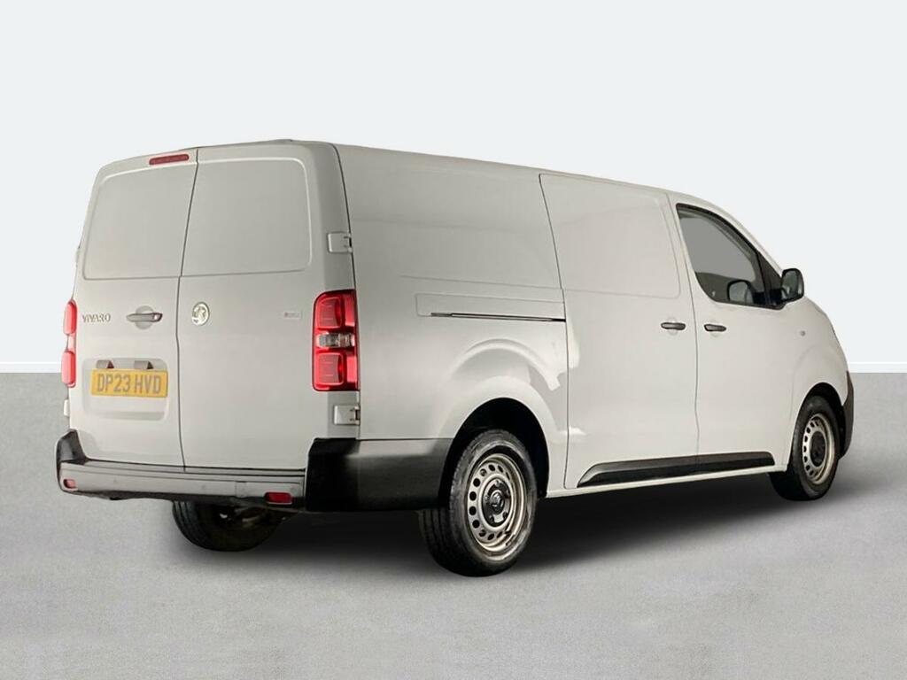 Vauxhall Vivaro 2900 1.5D 100Ps Prime H1 Van Lwb DP23HVD White #3