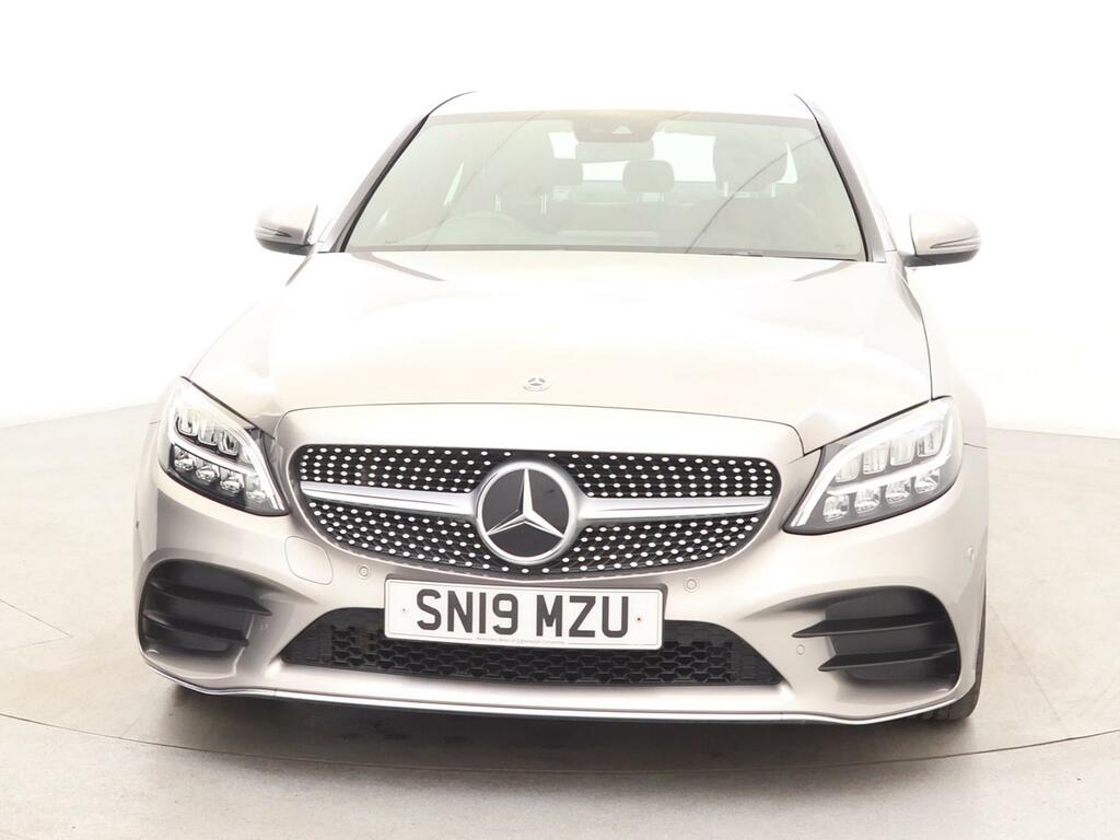 Mercedes-Benz C Class C300d Amg Line 9G-tronic SN19MZU Silver #2