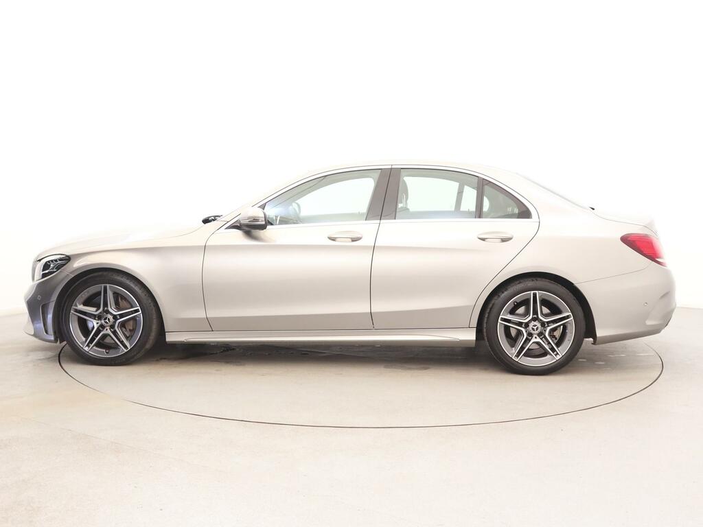 Mercedes-Benz C Class C300d Amg Line 9G-tronic SN19MZU Silver #4