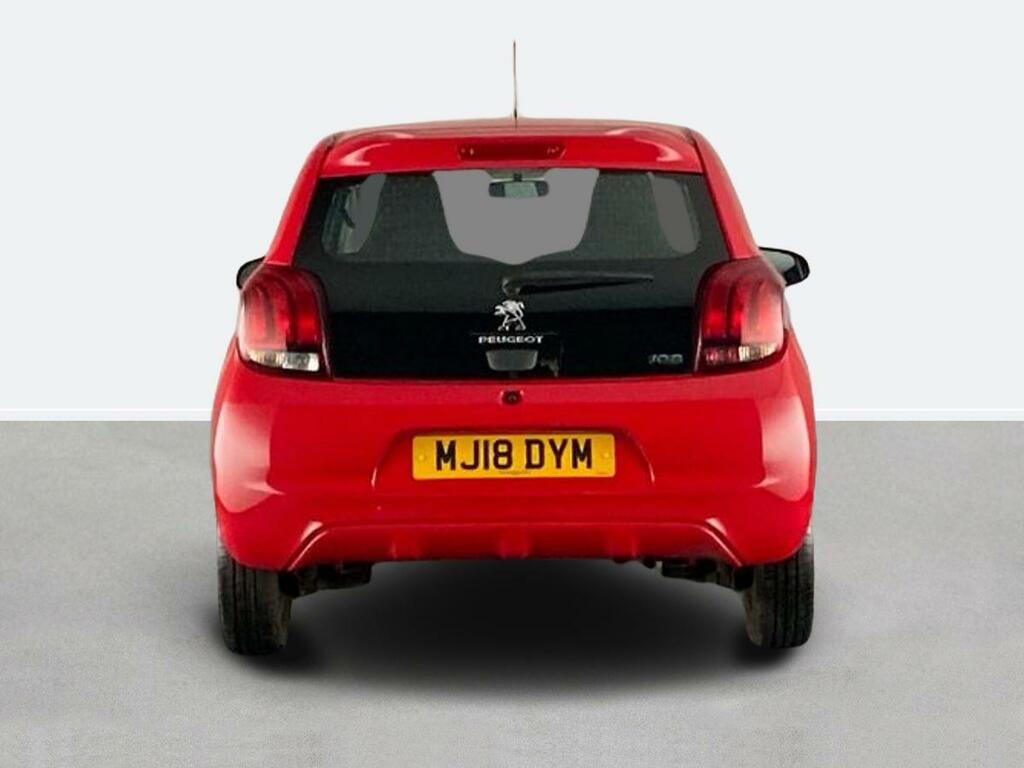 Peugeot 108 1.0 Active MJ18DYM Red #4