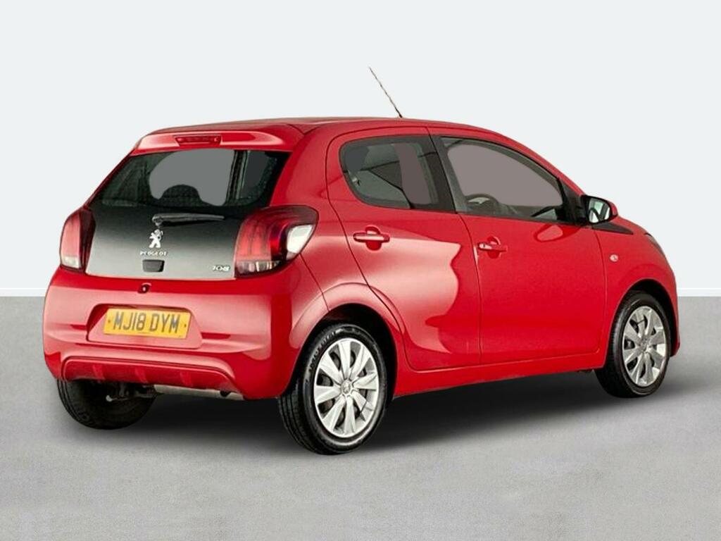 Peugeot 108 1.0 Active MJ18DYM Red #3