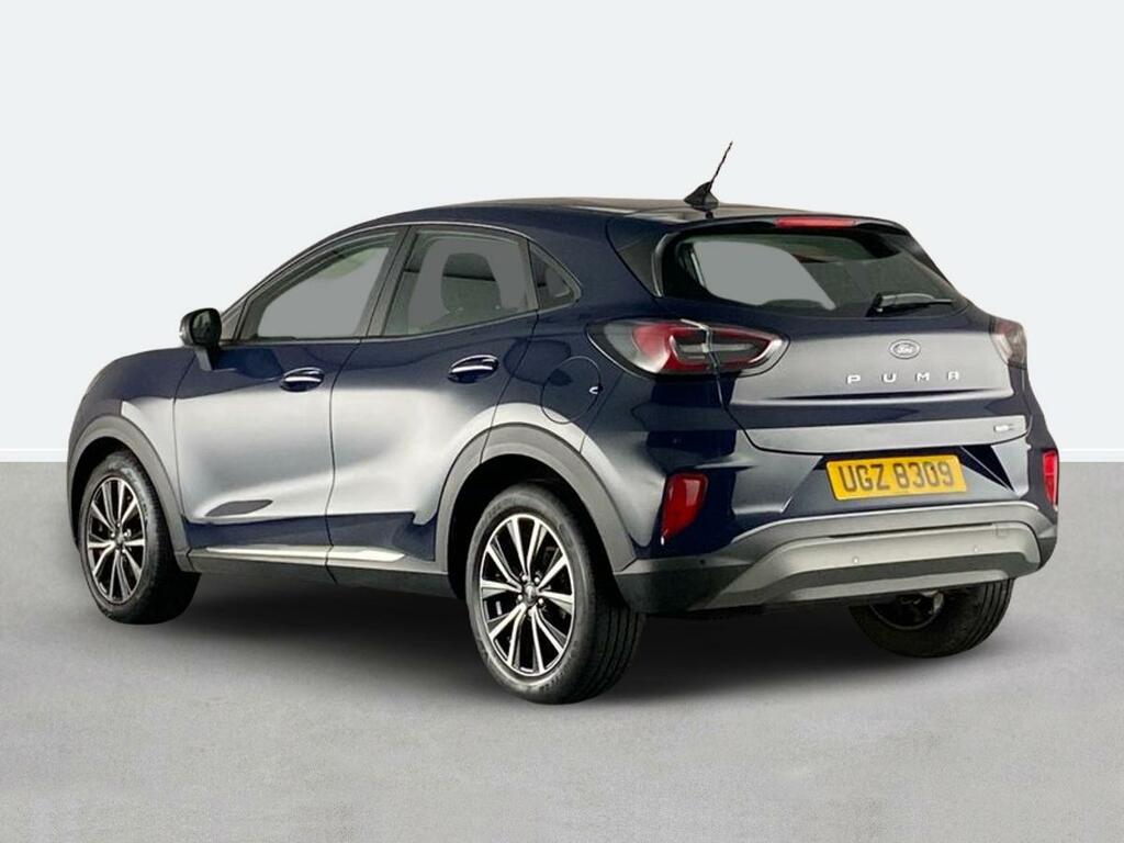 Ford Puma 1.0 Ecoboost Hybrid Mhev Titanium UGZ8309 Blue #5