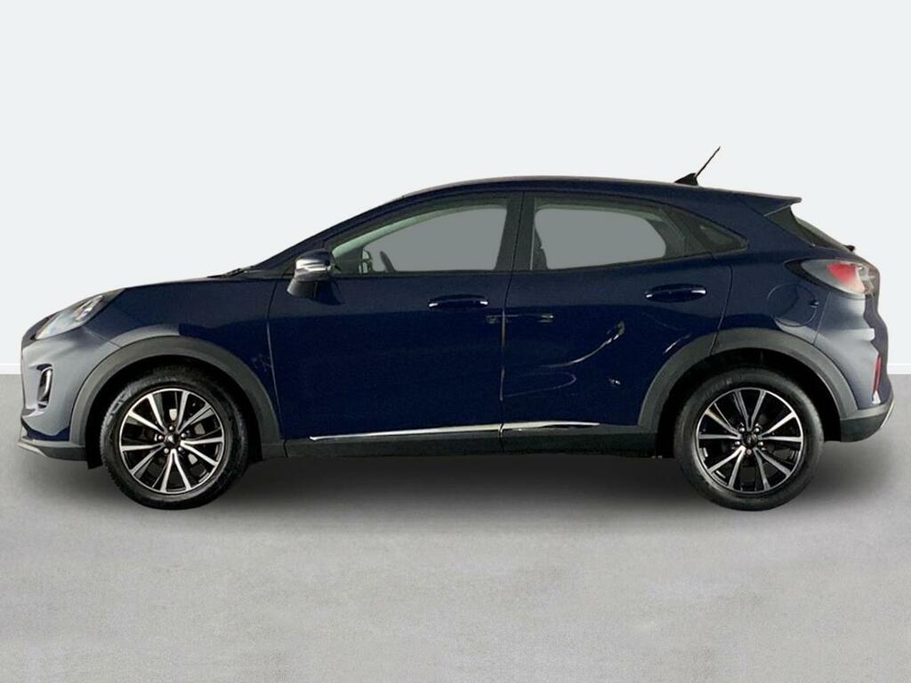 Ford Puma 1.0 Ecoboost Hybrid Mhev Titanium UGZ8309 Blue #6