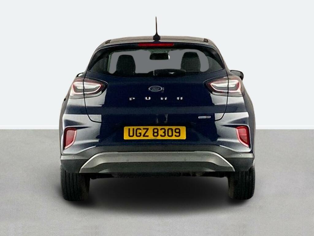 Ford Puma 1.0 Ecoboost Hybrid Mhev Titanium UGZ8309 Blue #4