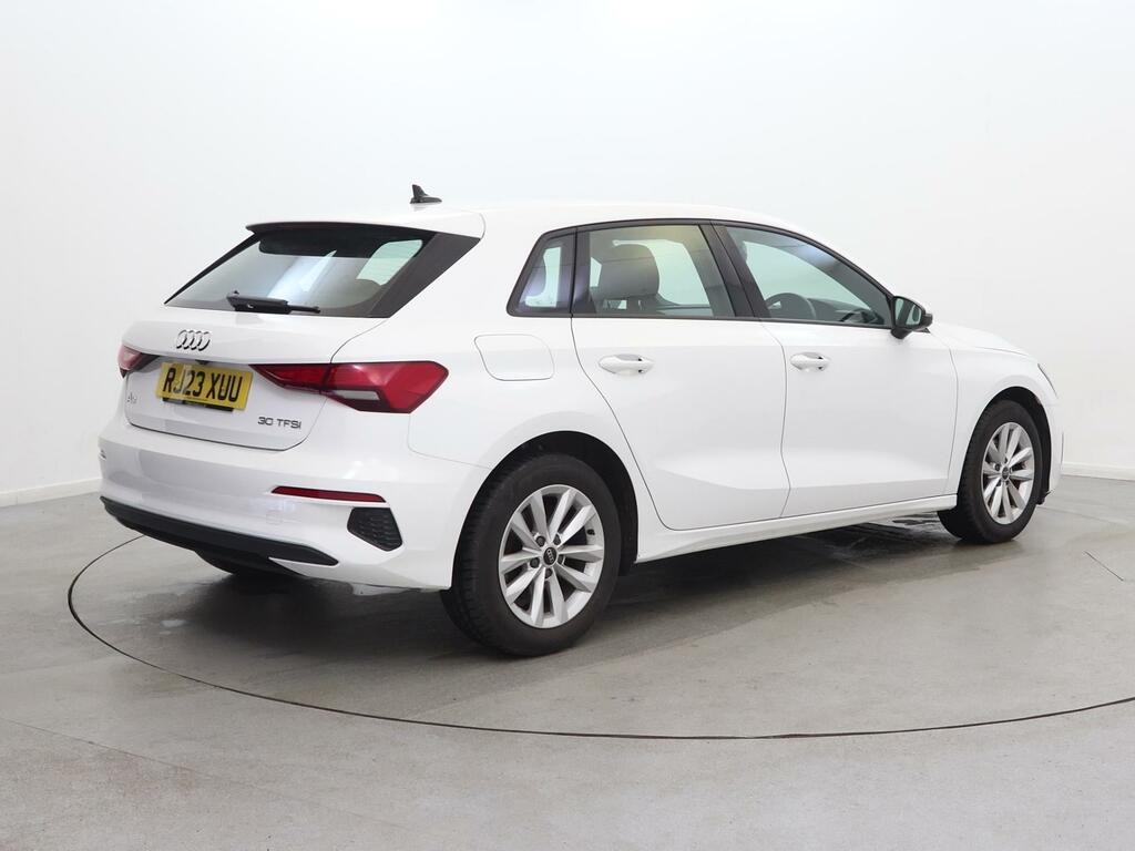 Audi A3 30 Tfsi Technik S Tronic Comfortsound RJ23XUU White #5