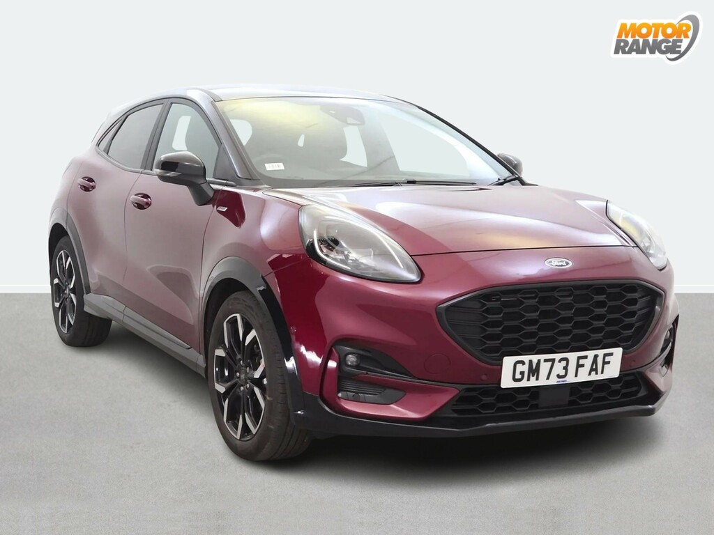 Ford Puma 1.0 Ecoboost Hybrid Mhev Vivid Ruby Edition Red