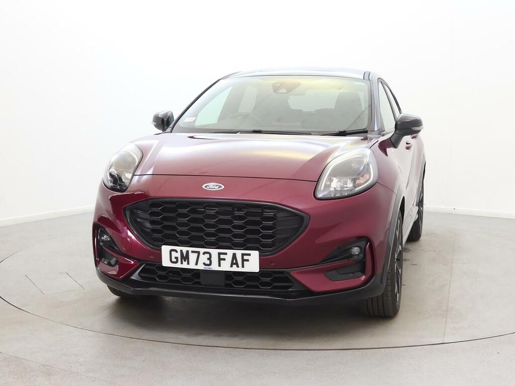 Ford Puma 1.0 Ecoboost Hybrid Mhev Vivid Ruby Edition GM73FAF Red #2