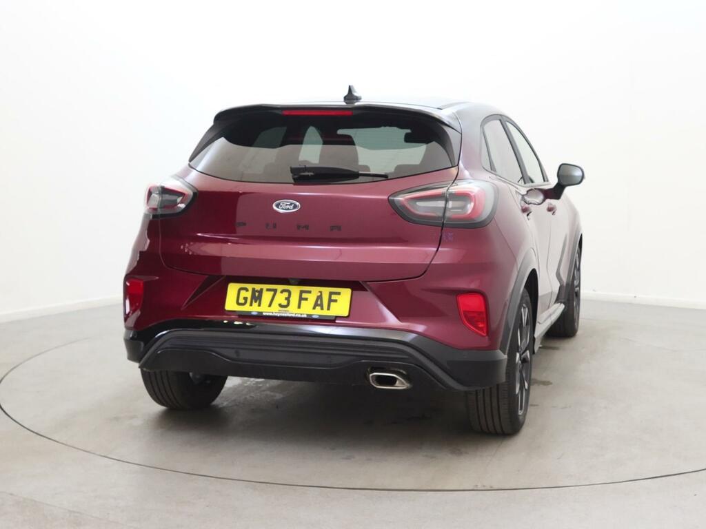 Ford Puma 1.0 Ecoboost Hybrid Mhev Vivid Ruby Edition GM73FAF Red #6