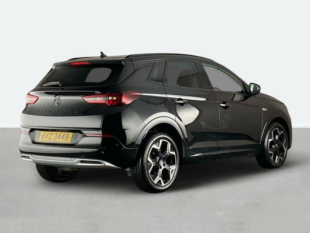 Vauxhall Grandland 1.2 Turbo Ultimate AVZ3446 Black #3