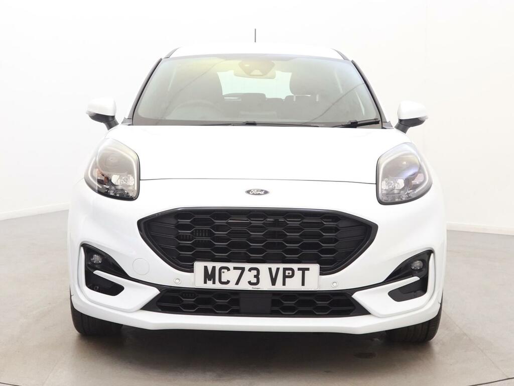 Ford Puma 1.0 Ecoboost Hybrid Mhev St-line MC73VPT White #2