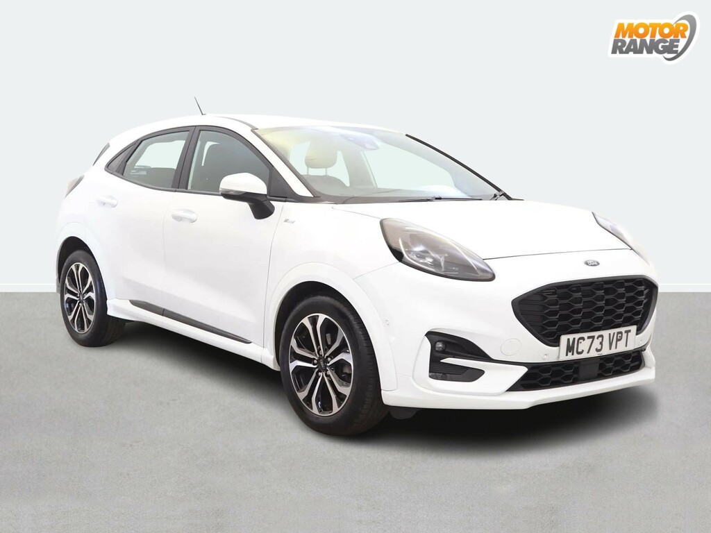 Ford Puma 1.0 Ecoboost Hybrid Mhev St-line White