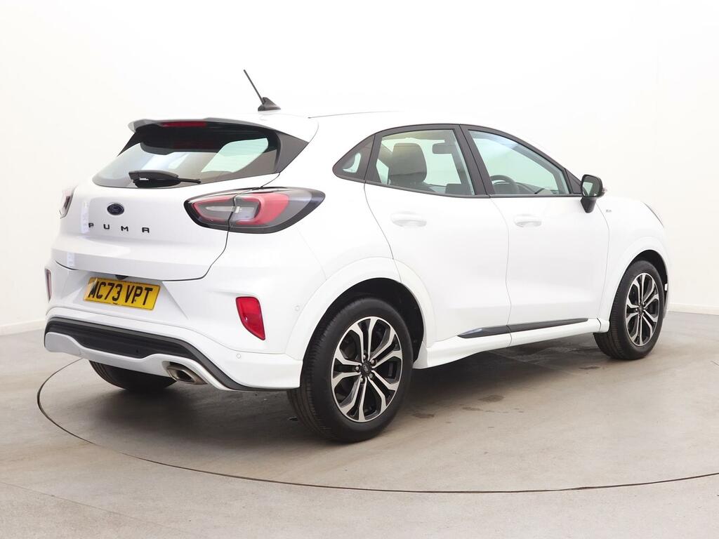 Ford Puma 1.0 Ecoboost Hybrid Mhev St-line MC73VPT White #5