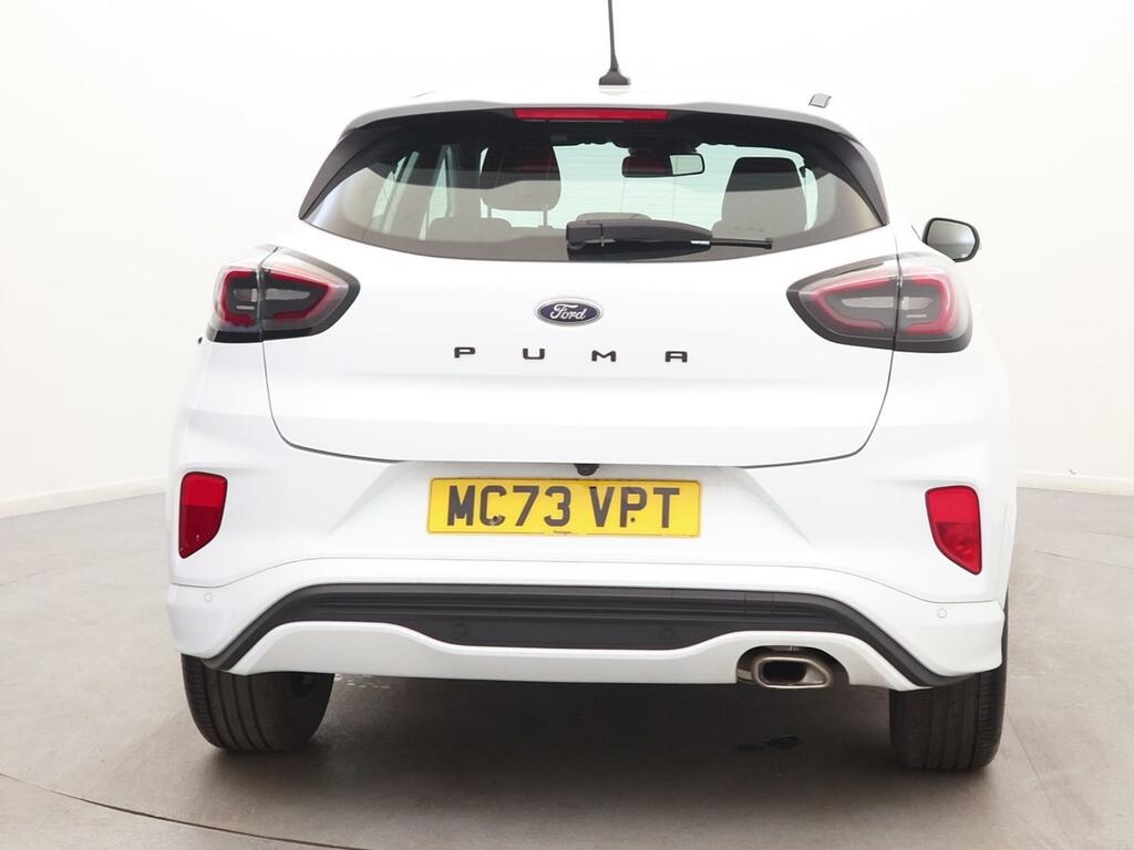 Ford Puma 1.0 Ecoboost Hybrid Mhev St-line MC73VPT White #6