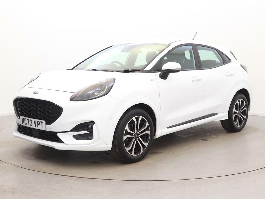 Ford Puma 1.0 Ecoboost Hybrid Mhev St-line MC73VPT White #3