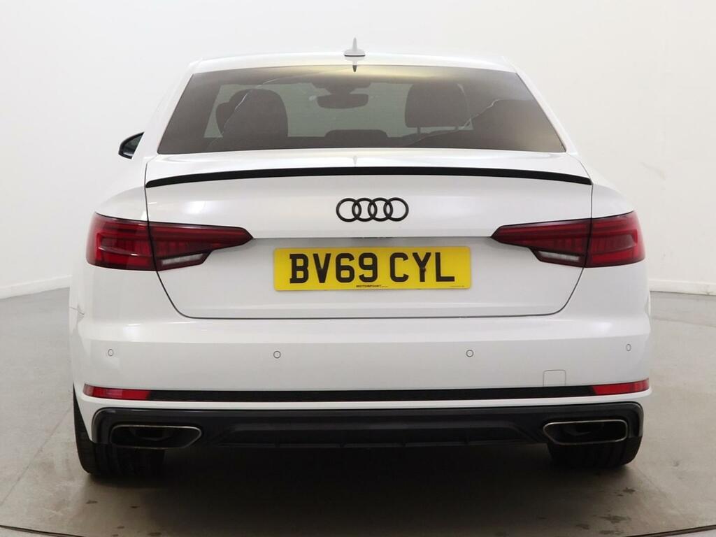 Audi A4 35 Tfsi Black Edition BV69CYL White #6
