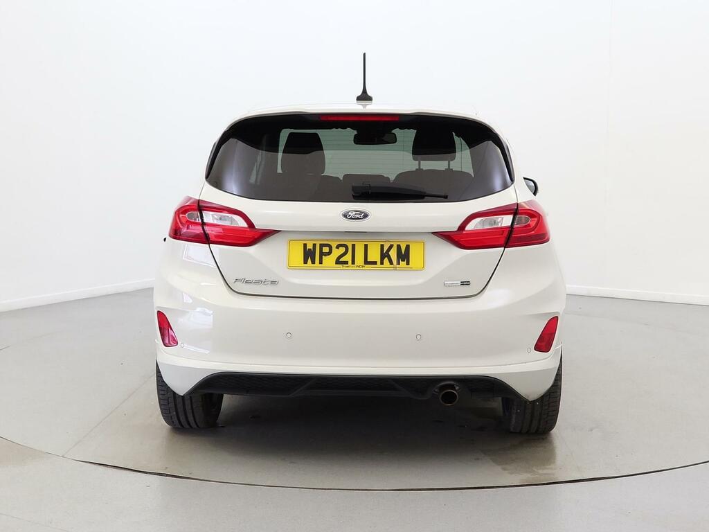 Ford Fiesta 1.0 Ecoboost Hybrid Mhev 155 St-line X Edition WP21LKM White #6