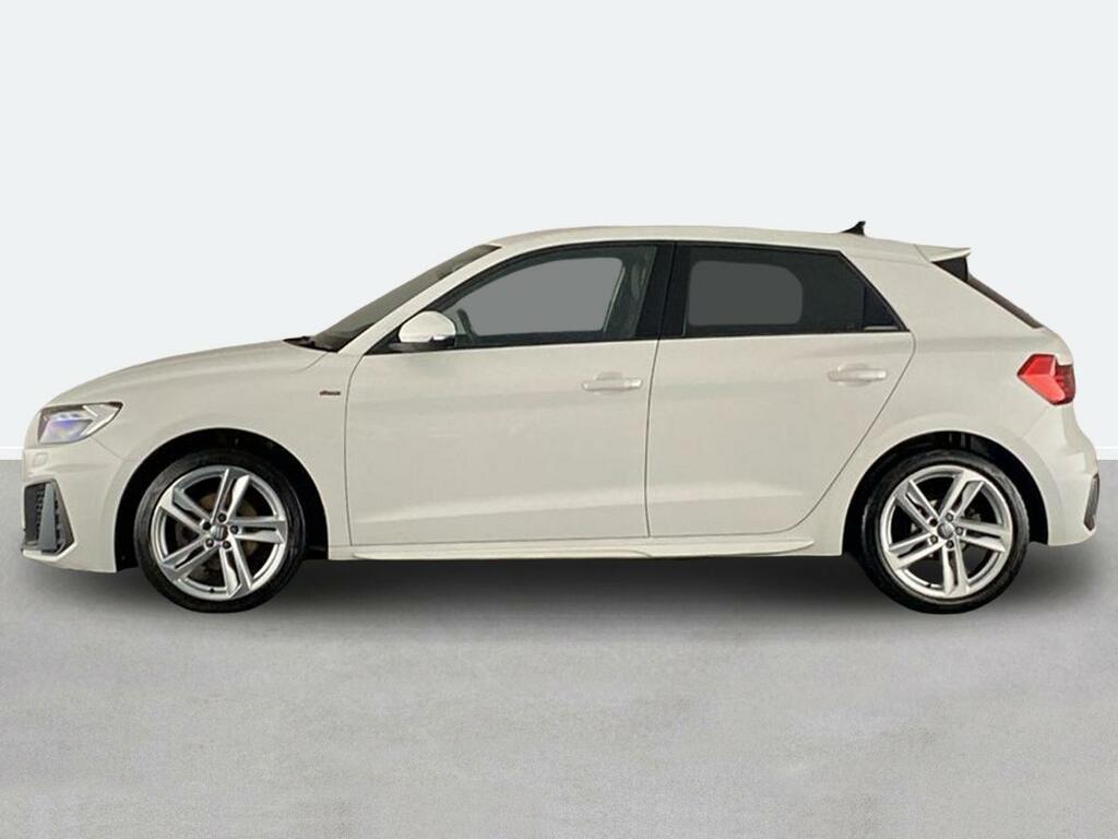 Audi A1 30 Tfsi S Line S Tronic YY20EHT White #5
