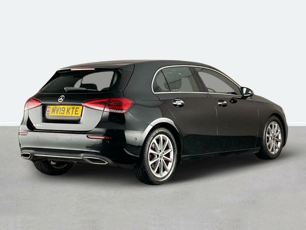 Mercedes-Benz A Class A180d Sport Premium MV19KTE Black #3