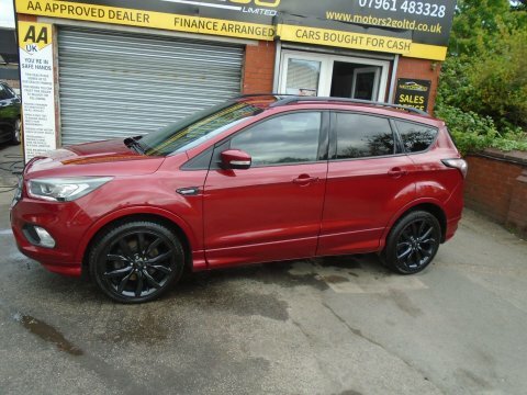 Ford Kuga 2.0 Tdci St-line KO67AVF Red #2