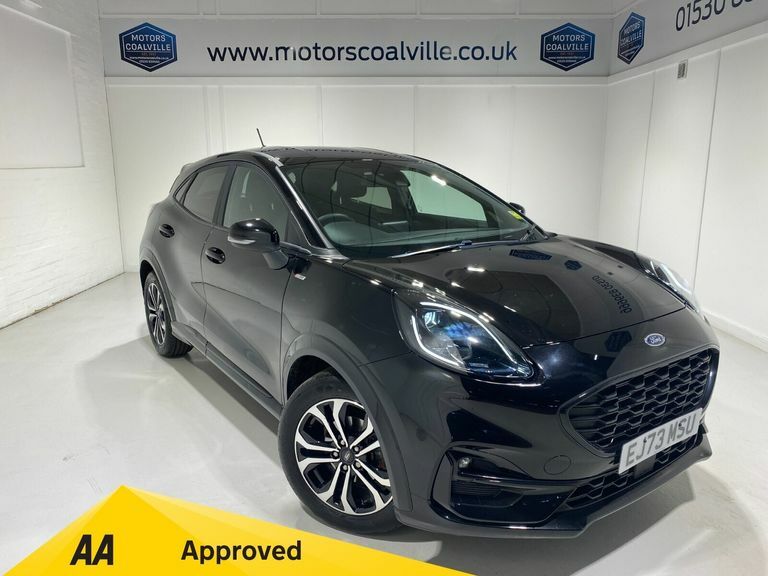 Ford Puma 1.0 Turbo Ecoboost 125Ps Mhev 6 Spd St-line 5Dr. Black