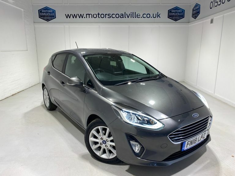 Ford Fiesta 1.0 Turbo Ecoboost 100Ps 6 Spd Titanium 5Dr. Grey