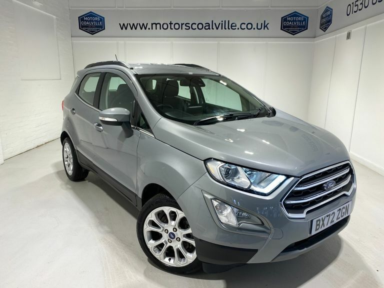 Ford Ecosport 1.0 Turbo Ecoboost 125Ps 6 Spd Titanium 5Dr. Silver