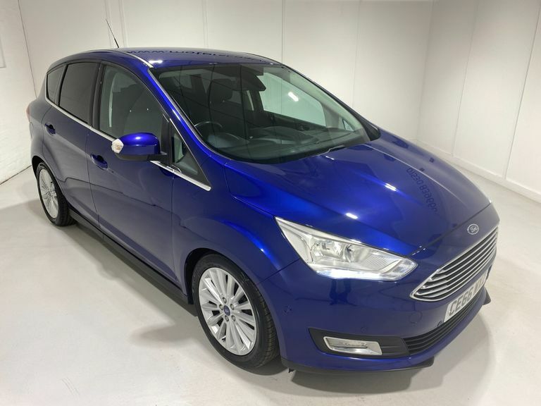 Ford C-Max 1.5 Tdci 120Ps Titanium Nav 5Dr. CE66WXZ Blue #5