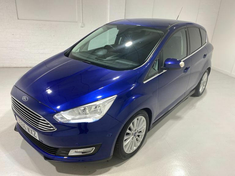 Ford C-Max 1.5 Tdci 120Ps Titanium Nav 5Dr. CE66WXZ Blue #4