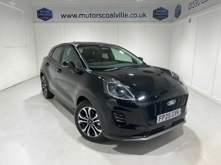 Ford Puma 1.0 Turbo Ecoboost 125Ps Mhev 6 Spd Titanium Black