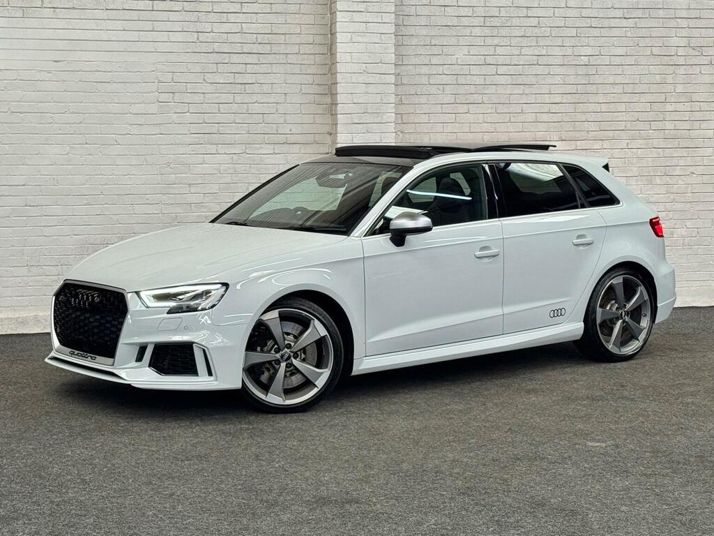 Audi RS3 Hatchback 2.5 Tfsi Sportback S Tronic Quattro Euro TEMP341 White #4