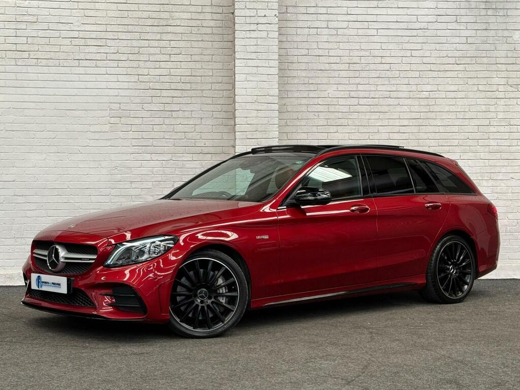 Mercedes-Benz C Class Estate 3.0 C43 V6 Amg Edition Premium Plus G-tro Red