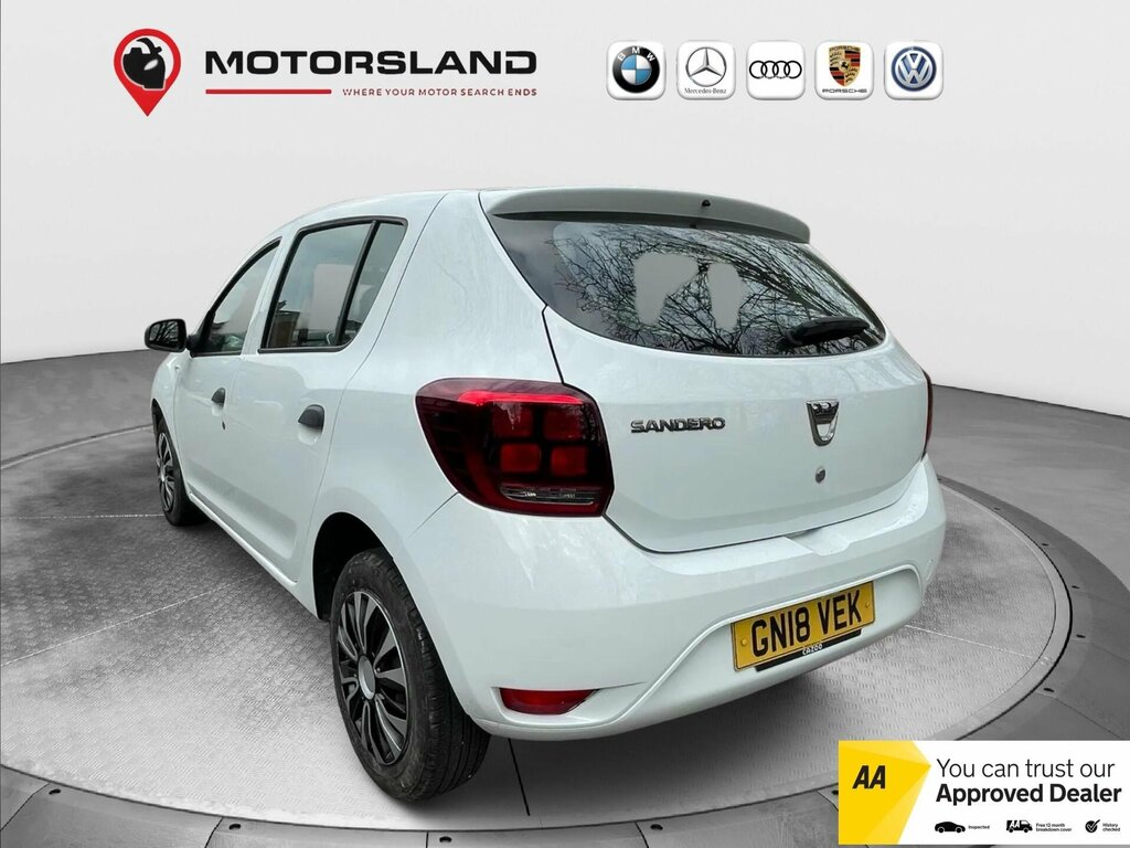 Dacia Sandero 1.0 Sce Ambiance Euro 6 White #4