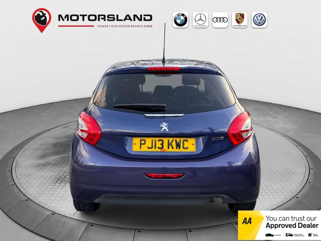 Peugeot 208 1.2 Vti Allure Euro 5 Blue #6