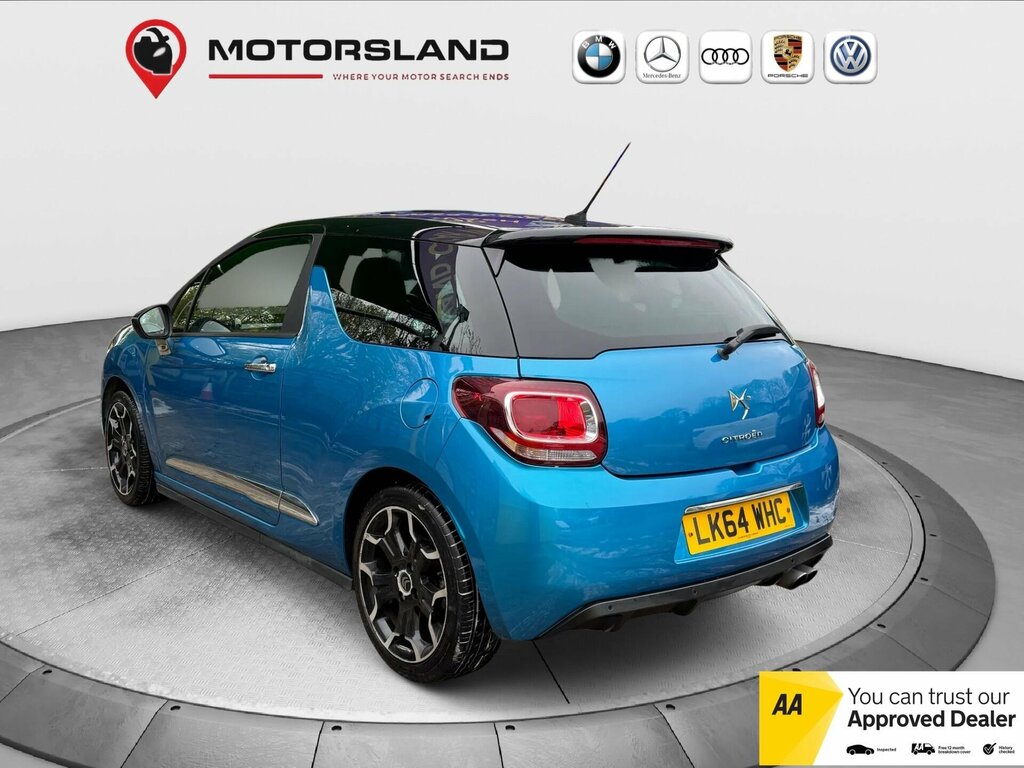 Citroen DS3 1.6 Thp Dsire Plus Euro 5 LK64WHC Blue #5