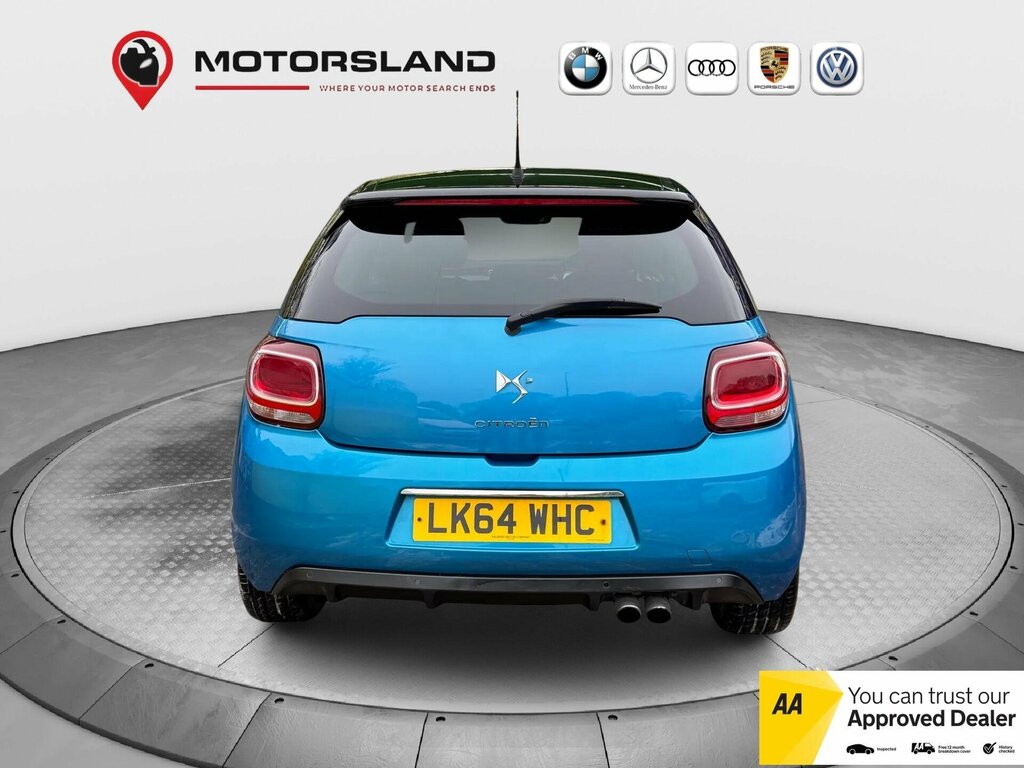Citroen DS3 1.6 Thp Dsire Plus Euro 5 LK64WHC Blue #6